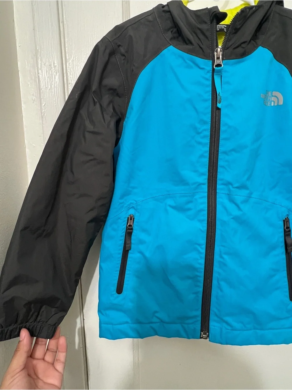 The North Face Kids' Blue Rain Jacket